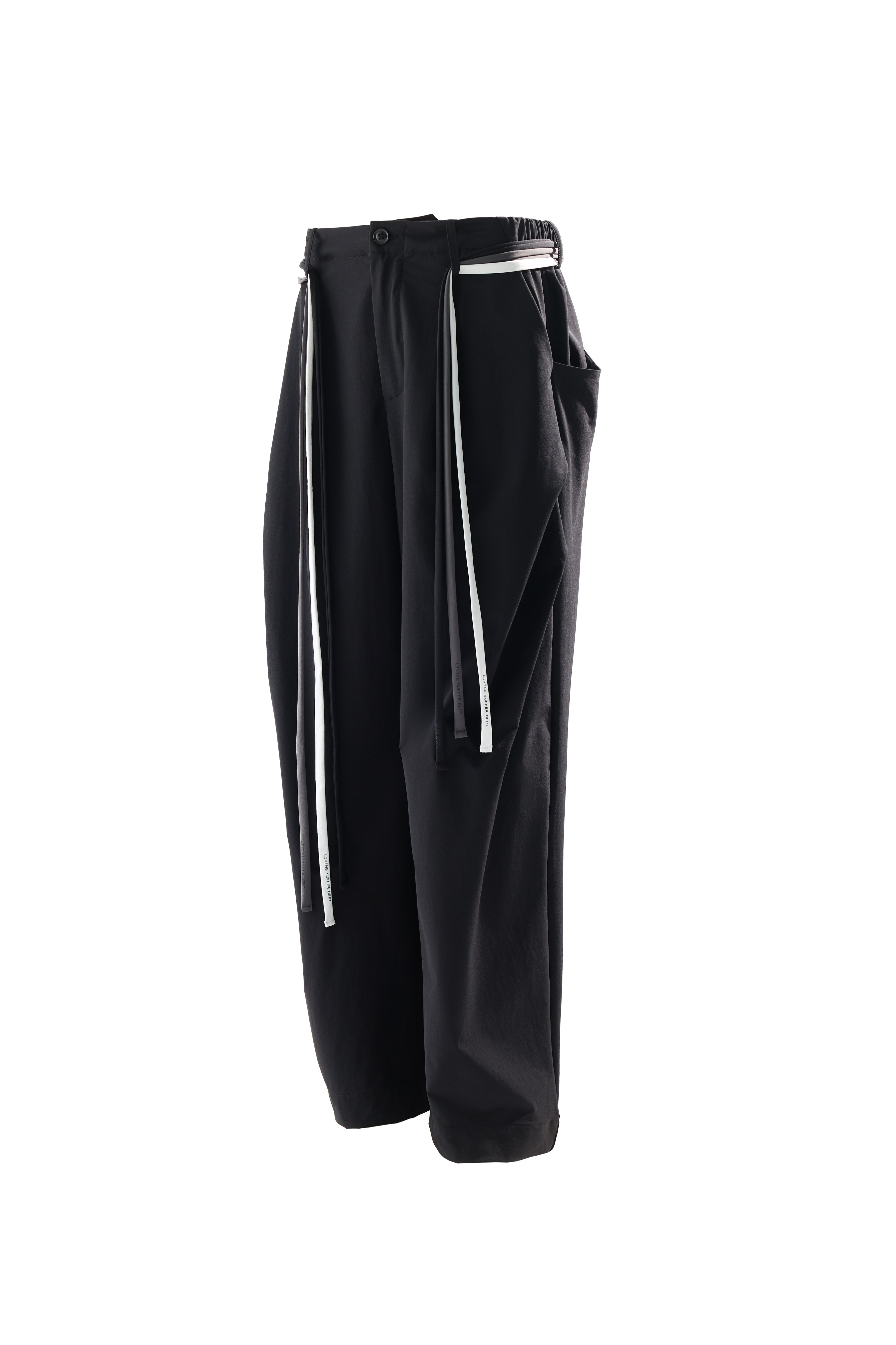 Side Pleat Cocoon Trousers